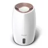 Humidificador Philips HU2716/10 – depósito de 2 L, 17 W, 220–240 V, branco/ouro rosa, compacto 220×220×350 mm