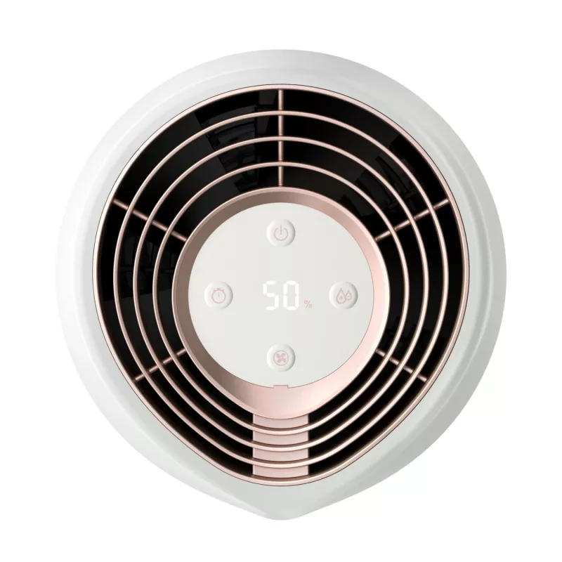 Humidificador Philips HU2716/10 – depósito de 2 L, 17 W, 220–240 V, branco/ouro rosa, compacto 220×220×350 mm