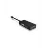 ICY BOX IB-AC1032 Mini DisplayPort DVI-D + VGA (D-Sub) + HDMI preto