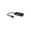 ICY BOX IB-AC1032 Mini DisplayPort DVI-D + VGA (D-Sub) + HDMI preto