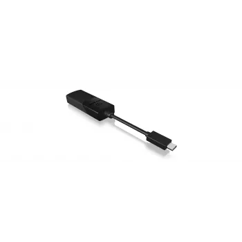 Adaptador gráfico USB ICY BOX 60021 2048 x 1152 píxeis preto