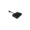 Adaptador multiporta USB-C para VGA ICY BOX IB-DK4032-CPD