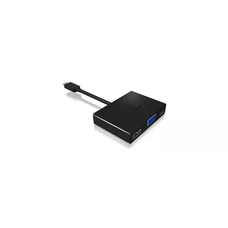 Adaptador multiporta USB-C para VGA ICY BOX IB-DK4032-CPD