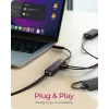 ICY BOX IB-HUB1439-LAN com fios USB 3.2 Gen 1 (3.1 Gen 1) Type-A preto