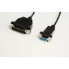 Cabo série Microconnect IBM029B-1,8 preto 1,8 m DB-9 DB-25