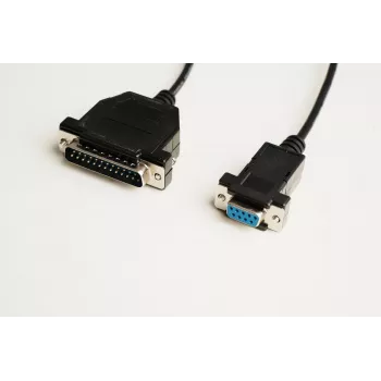 Cabo série Microconnect IBM029B-1,8 preto 1,8 m DB-9 DB-25