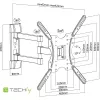 Suporte de parede universal Techly para TV LCD 32-55 polegadas preto