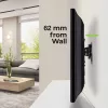 Suporte de parede universal Techly para TV LCD 32-55 polegadas preto