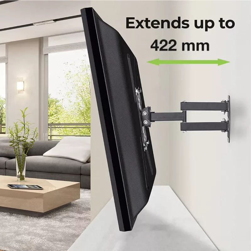 Suporte de parede universal Techly para TV LCD 32-55 polegadas preto