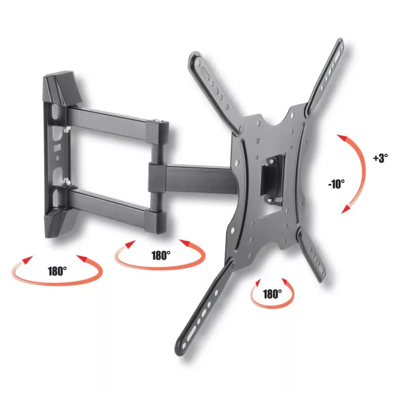 Suporte de parede universal Techly para TV LCD 32-55 polegadas preto