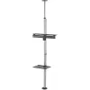 Suporte/suporte de TV Techly ICA-TR32 177,8 cm (70 polegadas) prateado