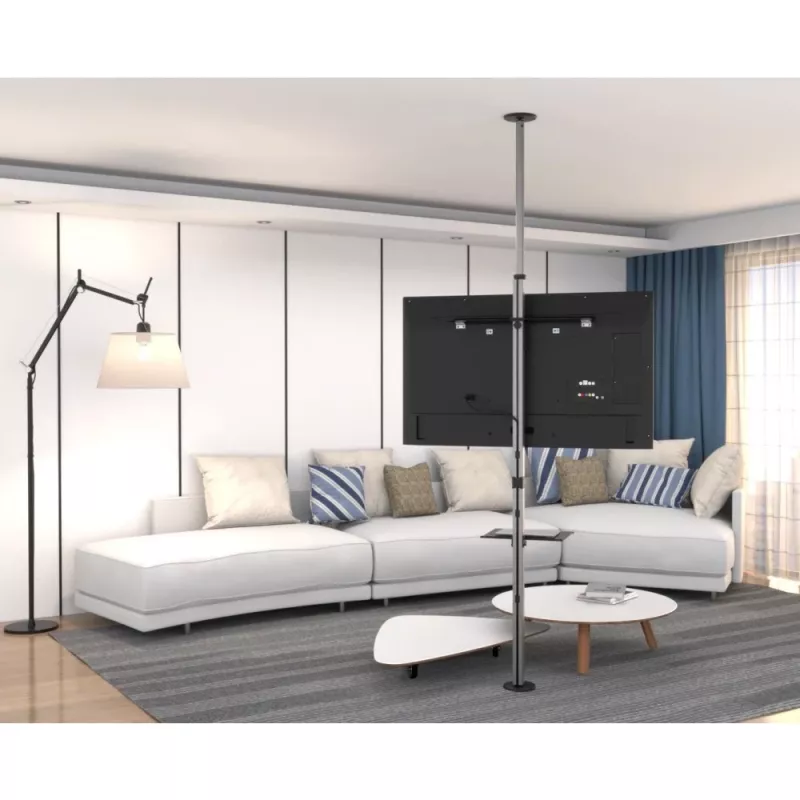 Suporte/suporte de TV Techly ICA-TR32 177,8 cm (70 polegadas) prateado