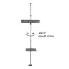 Suporte/suporte de TV Techly ICA-TR32 177,8 cm (70 polegadas) prateado