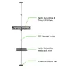 Suporte/suporte de TV Techly ICA-TR32 177,8 cm (70 polegadas) prateado