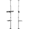 Suporte/suporte de TV Techly ICA-TR32 177,8 cm (70 polegadas) prateado