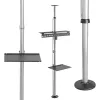 Suporte/suporte de TV Techly ICA-TR32 177,8 cm (70 polegadas) prateado