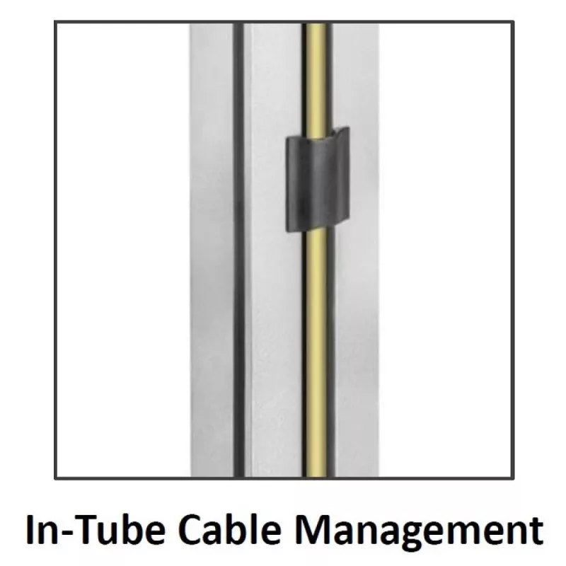Suporte/suporte de TV Techly ICA-TR32 177,8 cm (70 polegadas) prateado