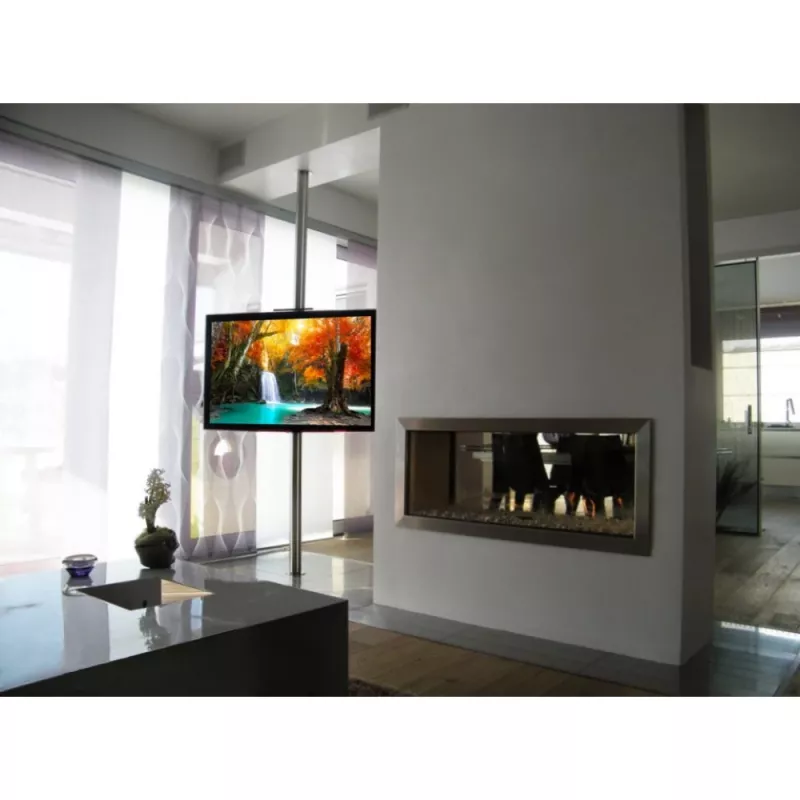 Suporte/suporte de TV Techly ICA-TR32 177,8 cm (70 polegadas) prateado