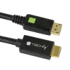 Cabo conversor Techly 1m DisplayPort para HDMI 1.2 4K ICOC DSP-H12-010