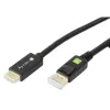 Cabo conversor Techly 1m DisplayPort para HDMI 1.2 4K ICOC DSP-H12-010