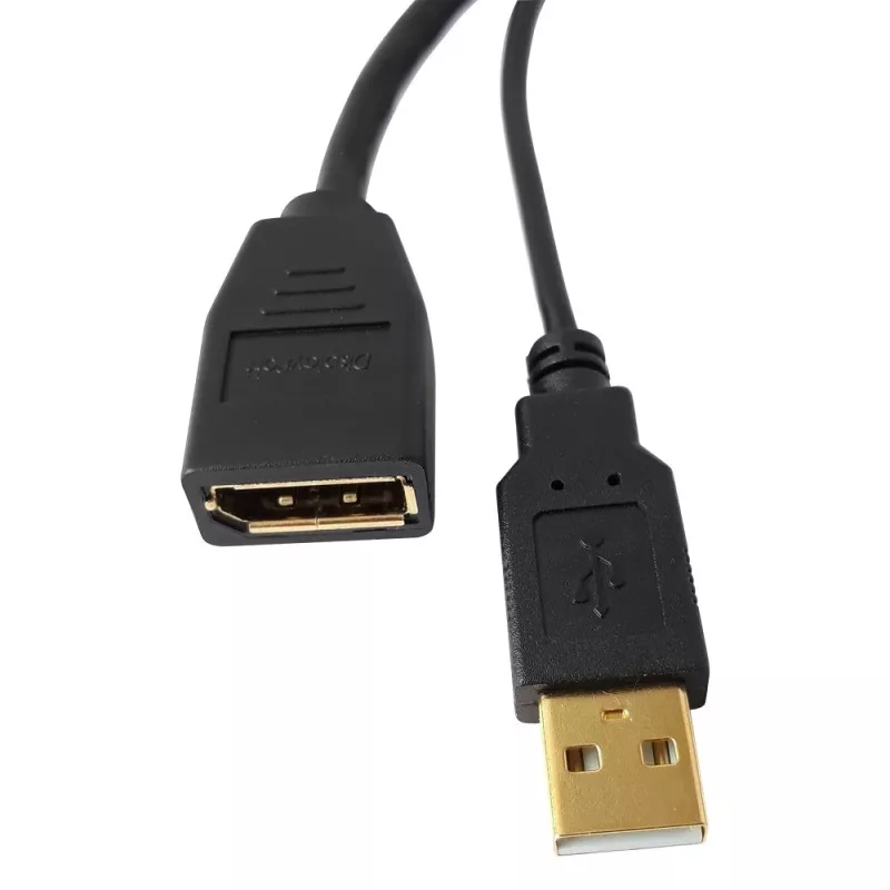 Techly ICOC-HDMI-DP12A adaptador de HDMI para DisplayPort com alimentação USB, 4K 30 Hz