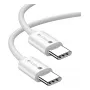 Cabo USB Techly ICOC-MU4-40G240W1 USB4 Gen 3x2 1 m USB C branco