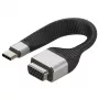 Adaptador de cabo de vídeo Techly ICOC-USBC-VGA 0,12 m USB Type-C VGA (D-Sub)