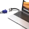 Adaptador de cabo de vídeo Techly ICOC-USBC-VGA 0,12 m USB Type-C VGA (D-Sub)