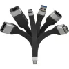 Adaptador de cabo de vídeo Techly ICOC-USBC-VGA 0,12 m USB Type-C VGA (D-Sub)
