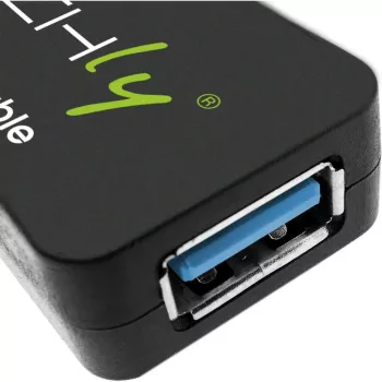 Cabo USB Techly ICUR30100G USB 3.2 Gen 1 (3.1 Gen 1) 10 m USB A preto