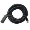 Cabo USB Techly ICUR30100G USB 3.2 Gen 1 (3.1 Gen 1) 10 m USB A preto