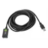 Cabo USB Techly ICUR3050G USB 3.2 Gen 1 (3.1 Gen 1) 5 m USB A preto