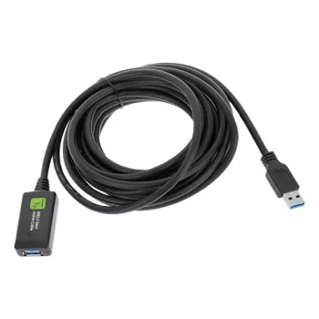 Cabo USB Techly ICUR3050G USB 3.2 Gen 1 (3.1 Gen 1) 5 m USB A preto