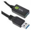 Cabo USB Techly ICUR3050G USB 3.2 Gen 1 (3.1 Gen 1) 5 m USB A preto