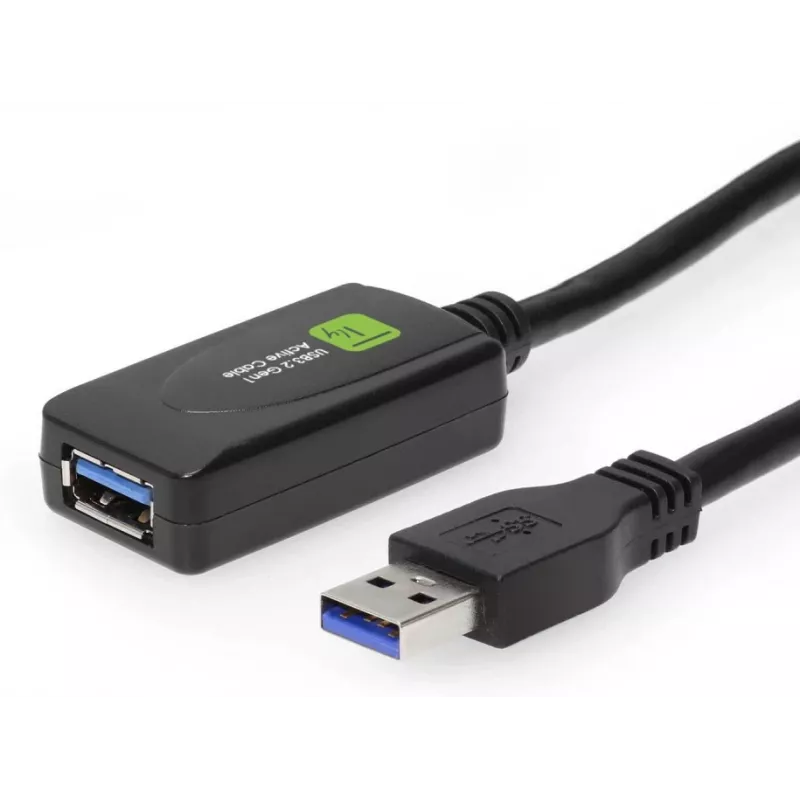 Cabo USB Techly ICUR3050G USB 3.2 Gen 1 (3.1 Gen 1) 5 m USB A preto