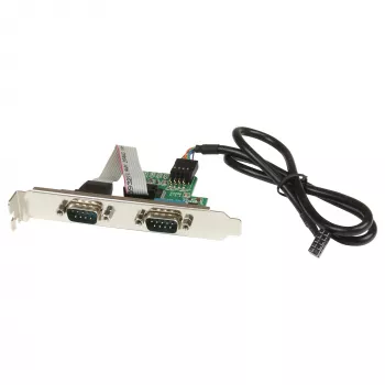 Adaptador StarTech.com 61 cm interno de header USB da motherboard para 2 portas série RS232