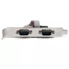 Adaptador StarTech.com 61 cm interno de header USB da motherboard para 2 portas série RS232