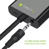 Adaptador conversor de cabo Techly HDMI para VGA com Micro USB e áudio IDATA HDMI-VGA2AU