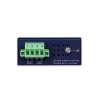 Switch Gigabit Ethernet não gerido PLANET IGS-510TF — 4 x 10/100/1000 Mbps, comutação 10 Gbit/s, 9–48V DC, montagem na parede