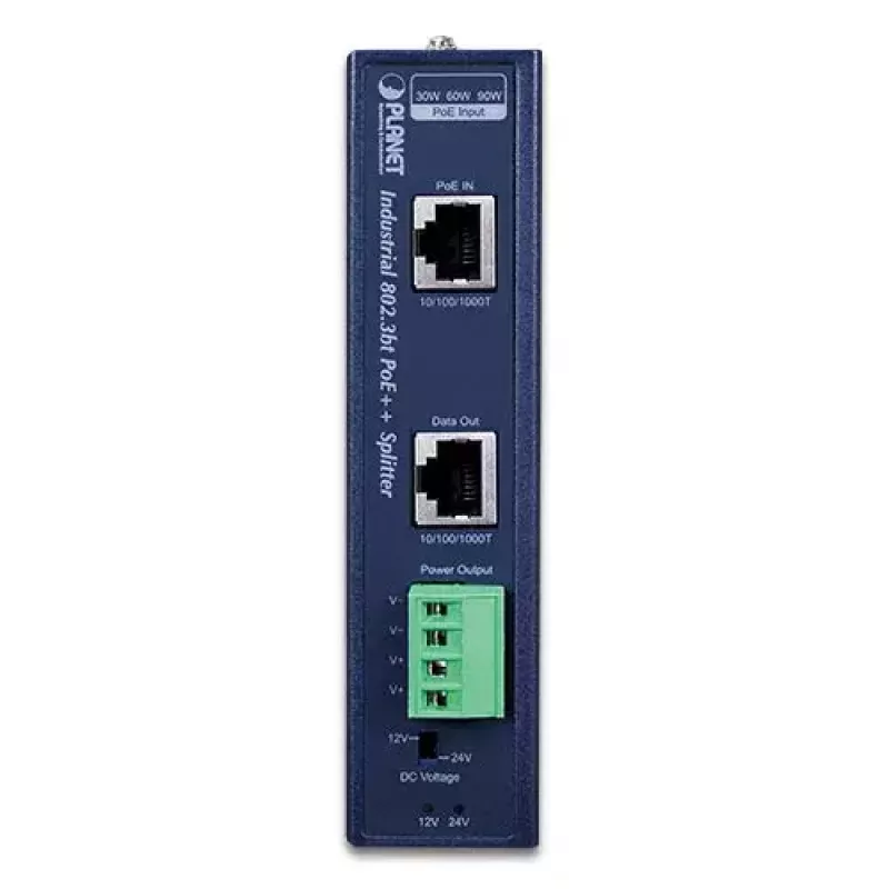 Splitter de rede PLANET IPOE-173S Power over Ethernet PoE