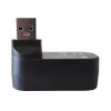 Techly IUSB3-HUB3-ROTB hub de interface USB 3.2 Gen 1 (3.1 Gen 1) Type-A 5000 Mbit/s preto