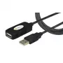 Techly cabo de extensão ativo USB 2.0 Hi-Speed 10m IUSB-REP10TY