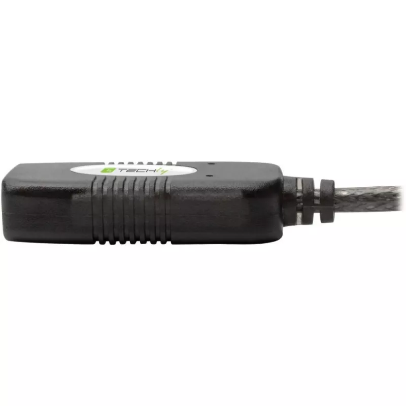 Techly cabo de extensão ativo USB 2.0 Hi-Speed 10m IUSB-REP10TY