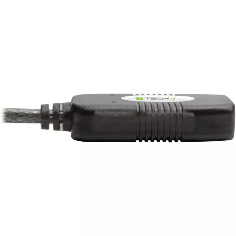 Techly cabo de extensão ativo USB 2.0 Hi-Speed 10m IUSB-REP10TY