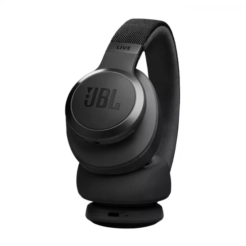 JBL Live 770NC Auscultadores com fio arco de cabeça chamadas/música Bluetooth preto