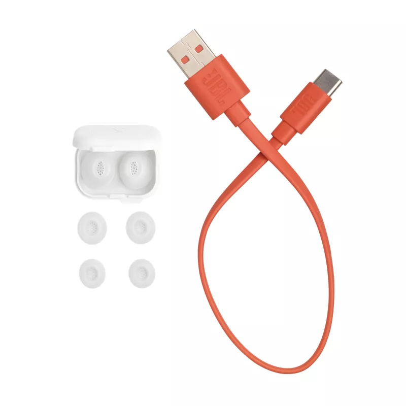 JBL Tune Flex 2 Auscultadores True Wireless Stereo (TWS) intra-auriculares chamadas/música Bluetooth branco