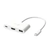 j5create JCA379EW – USB-C® para HDMI™ e USB™ Type-A com Power Delivery