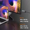 j5create JCC157-N cabo USB-C para HDMI 2.1 8K 1,79 m