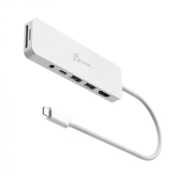 j5create JCD373EW - hub multi-portas USB-C® com Power Delivery
