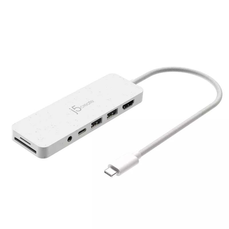 j5create JCD373EW - hub multi-portas USB-C® com Power Delivery